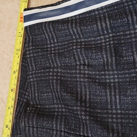 Dynamite Grey Plaid Tuxedo Pattern Highrise Leggings US XS NWT - Picture 6 of 11